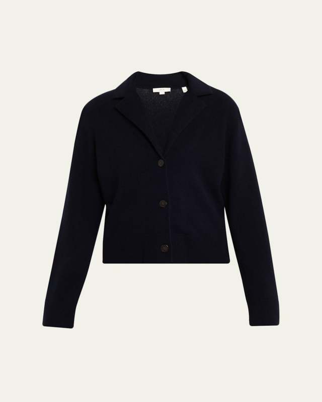 Lapel Button Cardigan